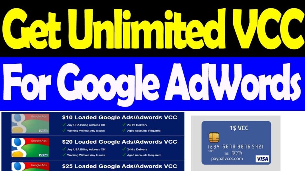 Where to buy Google Ads VCC